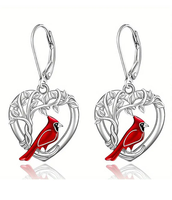 BIRD HEART EARRING-0